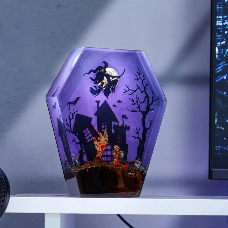 Lampada Halloween Strega