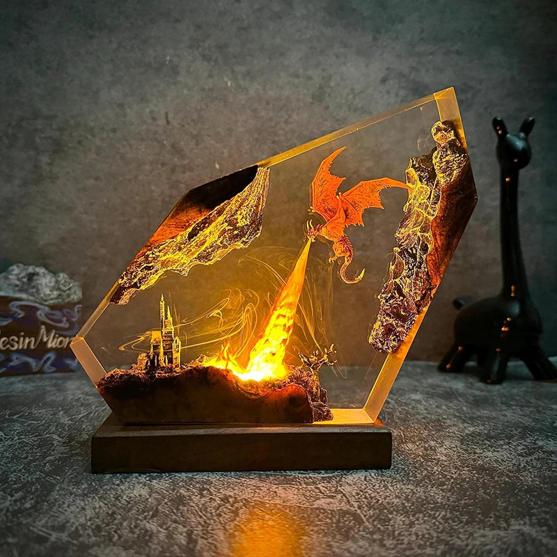 Fiera Sputa-Fuoco Lampada