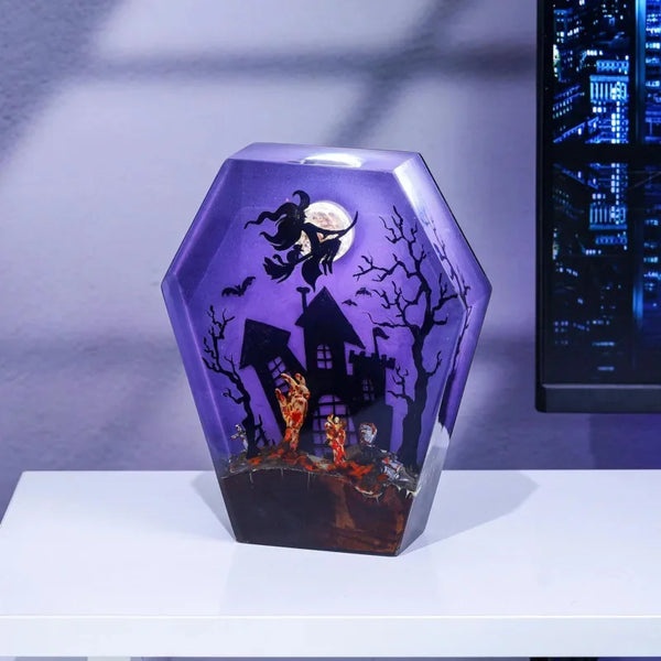 Lampada Halloween Strega